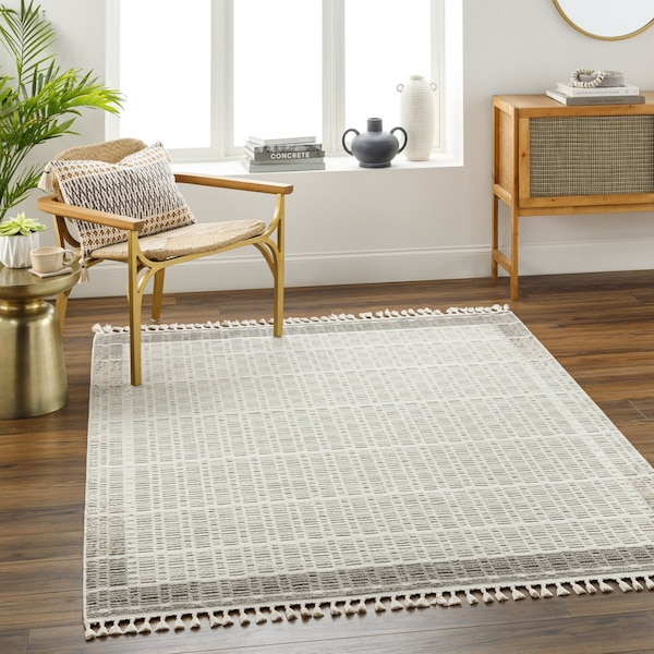 Finland FND-2300 Area Rug , With Fringe